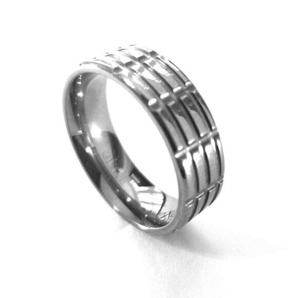 New tungsten carbide ring size 12.5
